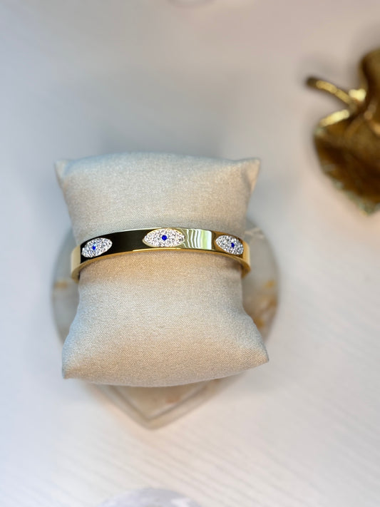 Evil eye 🧿 Gold bracelet