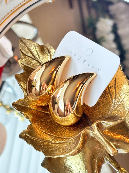 Big drop 💧Earring-Gold
