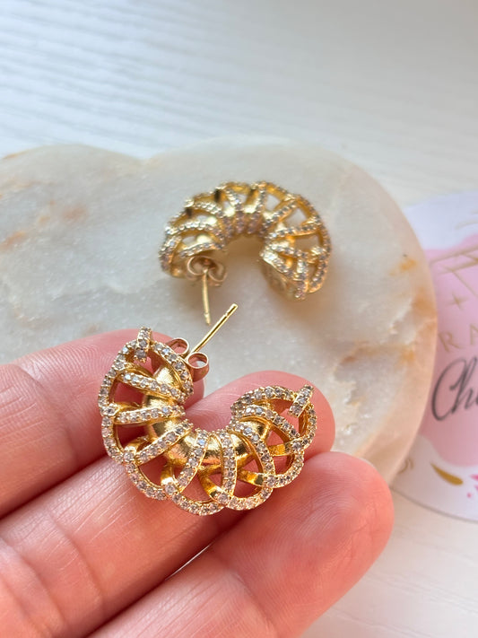 Bianca Gold Earrings