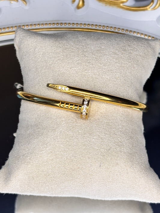 Brazalete Gold nail